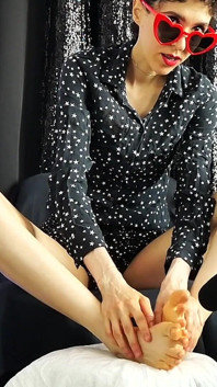 Oiling My Feet Asmr