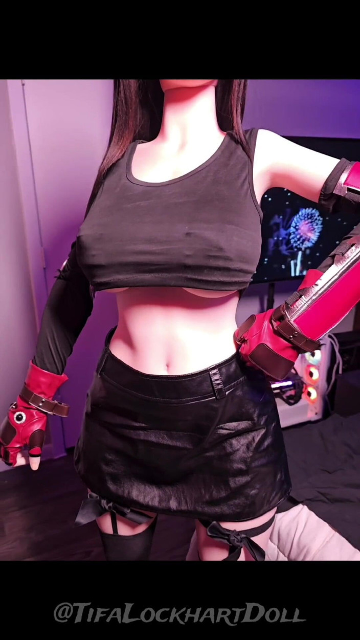 Tifa Lockhart doll: Tifa Lockhart: Paying off 7th Heaven's Debt BDSM