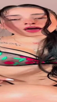 The Flowers of the Bra Look Perfect on My Nipples