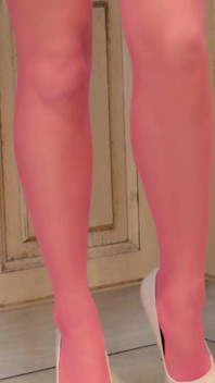 Natalia dalam merah jambu