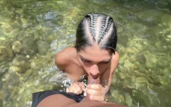 My Big Ass Latina Stepsister Loves Going to the Forest with Me to Take Advantage of Being Alone and Give Her a Nice Fuck
