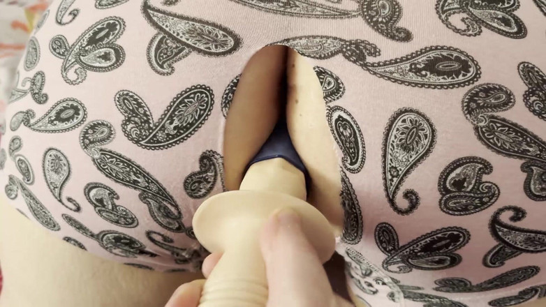 MissFFW: Stuntschwanz dildo fickt meine muschi doggystyle