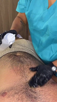 Leyne Rodriguez Real Amateur Latina's First Time Trying Nuru Gel