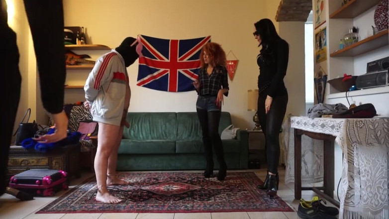 Lady Mesmeratrix Official: Femdom chicks love to kick their slave in balls