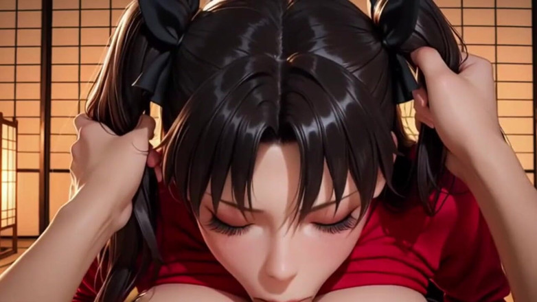 Genz anime: Hot Witch dikongkek oleh tuannya