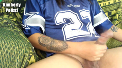 Kimberly Polizzi: Cute Tgirl Kimberly jerking off