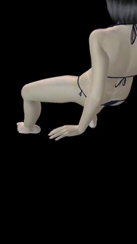 Animated 3D Porn - Very Beautiful Girl Masturbating with Banana Till Orgasm
