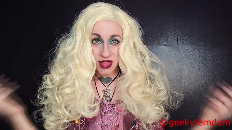 Geeky Femdom: Hocus Pocus Sara Anderson - característica doble
