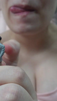 My Giantess Wife Punishes Tiny's Husband for Misbehaving, so She Puts Him in Her Belly Button