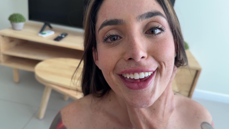 Johnny Grey: POV Blowjob and Rimming with Busty Latina MILF - Nefernik