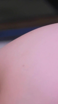 My18teens - Curly Teen Plays with Her Hairy Pussy