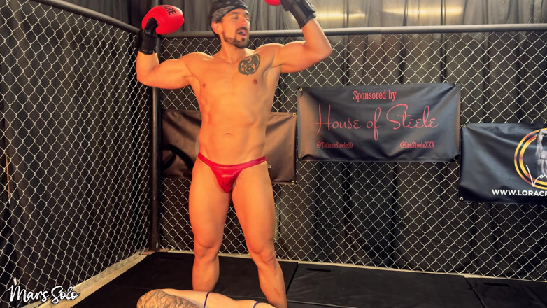 Mars solo: 拳击比赛：Mars solo和sam stout在长期对手之间的三轮战斗中，垃圾谈话，第一人称视角