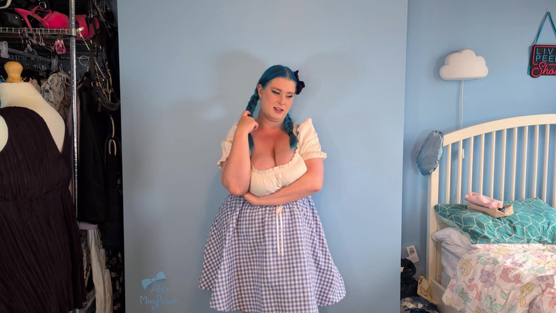 Alice_Mayflower_Scottish: Promění se v hucow a prosí o mrdku - sólová holka