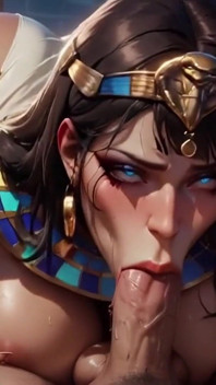 Cleopatra Anime dikongkek oleh Sphynx God Ai