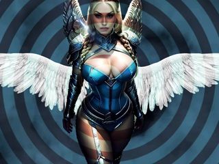 Goddess Misha Goldy: Závislý dron - závislost na spiralě - ponořte se hlouběji pod bohyni...