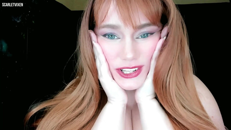 Scarlet Vixen: The Mask: Sexy Bimbo Transformation