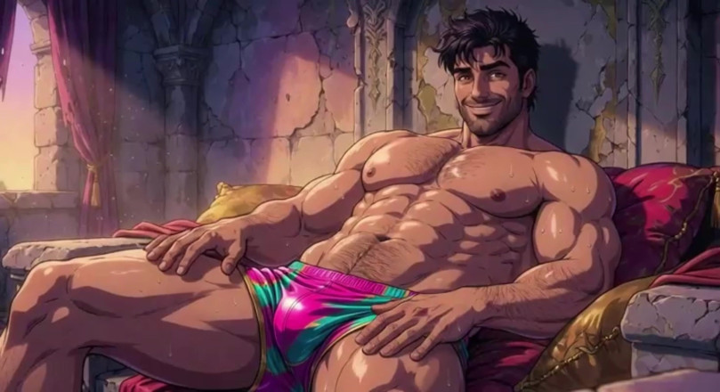 Erotic Man: Audio erotico e animazione del fusto