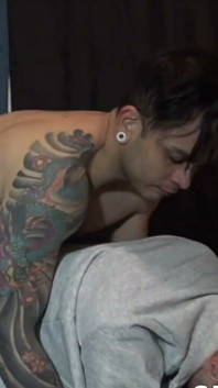 Slut Creampied by His Friend Big Dick