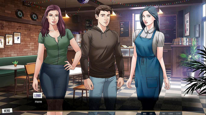 Dirty GamesXxX: 우리의 빨간 끈: 섹시한 소녀와 점심 식사 - ep. 4