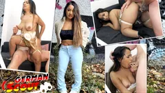 German Scout - Small Latina Midget Munequita Enfadada Talk to Big Dick Casting Fuck