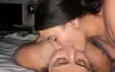 Zoe &amp; Melissa: Lesbiana me chupa profundo mi lengua enorme
