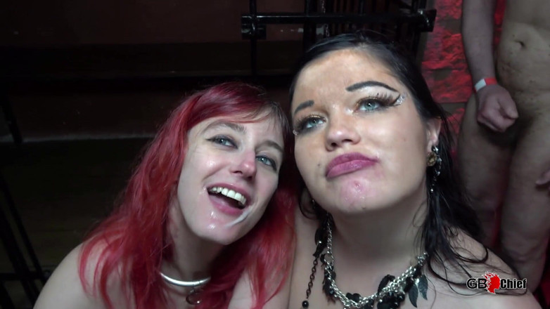 GangBang-Dream: Jalang-Moni &amp; Blowbang Dirty-Doreen Dungeon Cumsluts