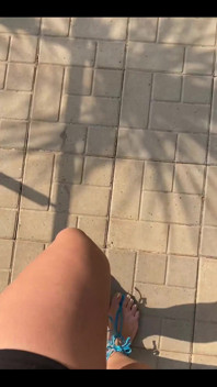 Shining with My Golden Toes on Sun