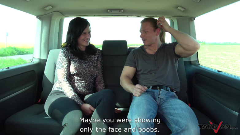 Take Van: Fat cheap slut wait for stranger to spread legs to...