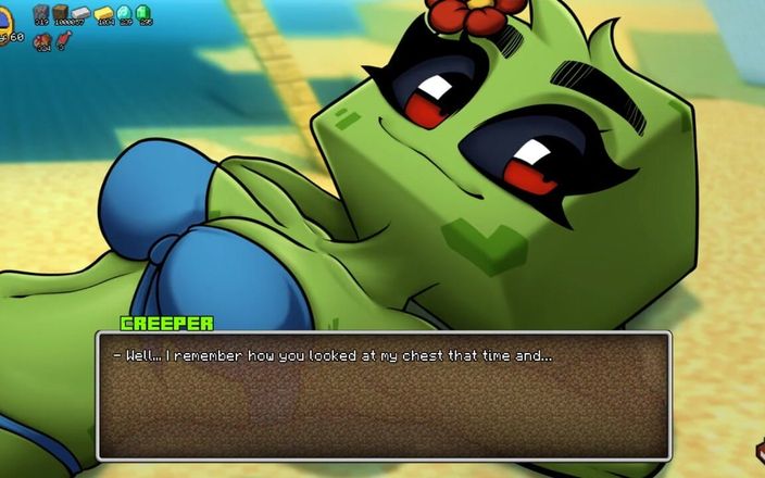 LoveSkySan69Real: Kåta Fitta Hantverk - Del 20 - Creeper Sexy Swinsuit Boobs av Loveskysanhentai