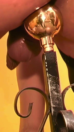 Trans Person at an Audition Masturbates Their Ass with a Large Rubber Cock. thumbnail