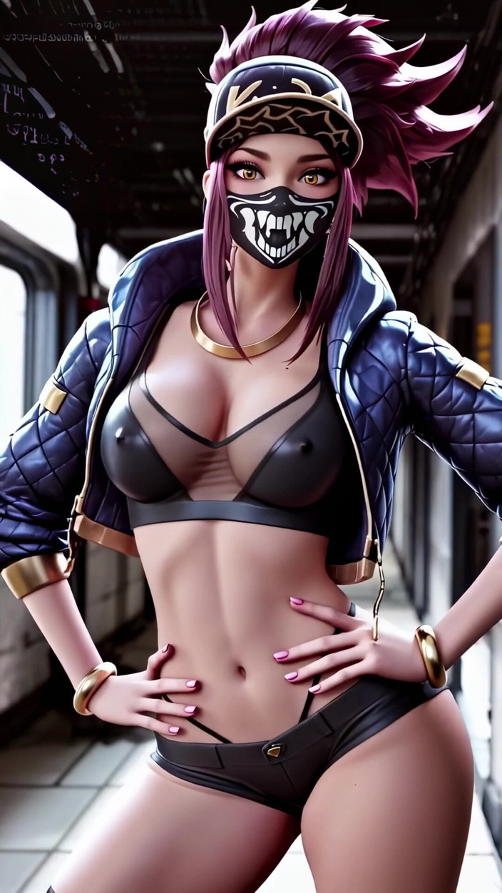 3D-Hentai Games: Akali's Sassy Dance (exid - Ach tak)
