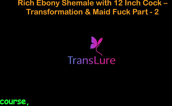 TransLure: Engels audio seksverhaal rijke zwarte shemale met 30 cm pik - transformatie &amp;...