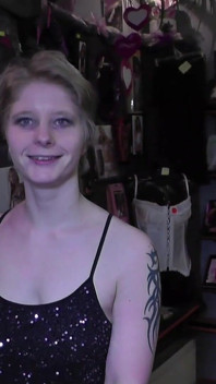 Sonja Sweet Giving a Blowjob in a German Porn Cinema