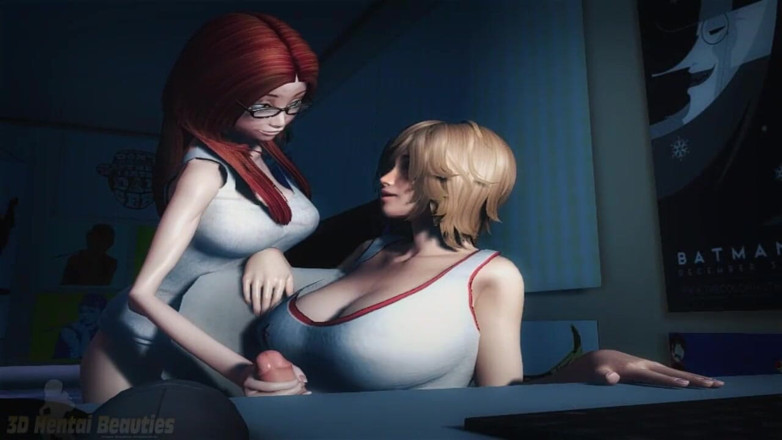 3D Hentai Beauties - Futa Edition: The Sleepover