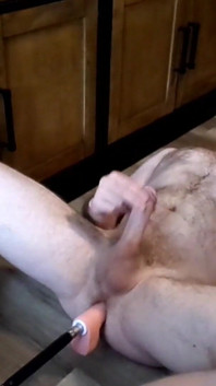 Fuck Machine in My Ass, with Cum