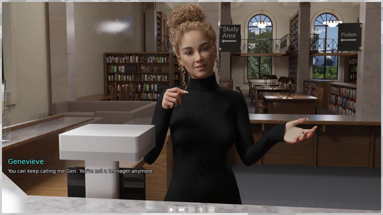 3D Cartoon Porn: Asrama saya 157 - Pertemuan makan tengah hari dengan Kiara