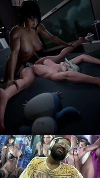 Large Cock Futa Pharah Fucks Tight Pussy Ass Mercy Gracefully