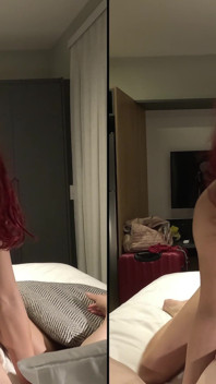 Tight latina flickvän bredvid kantad sedan knullad hårt - naturliga bröst cumshot