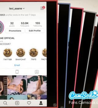LEXI AAANE: Sexy camsoda soukromá show pro zákazníka