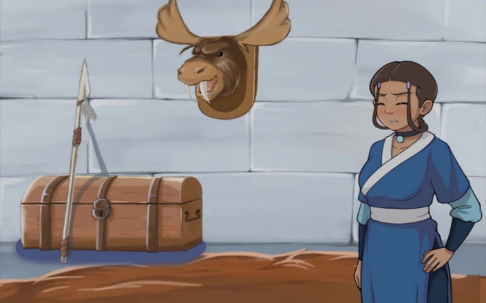 Cartoon Play: Four elements trainer part 21 (Book 1 water) (Slave route)