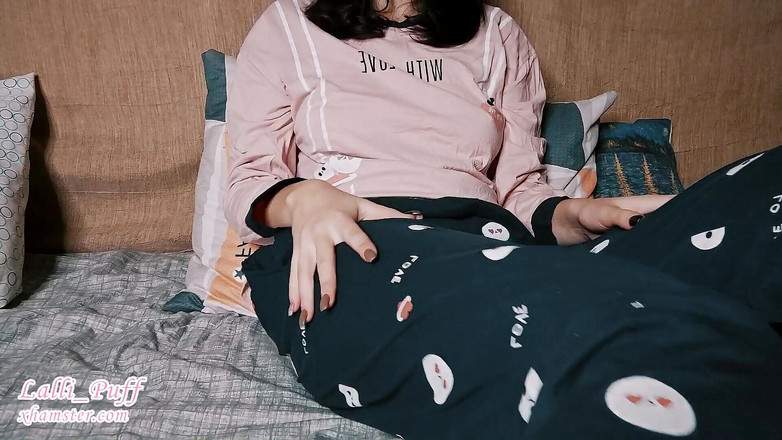 Lalli_Puff: オーガズムにバイブレーターと自家製のクローズアップオナニー