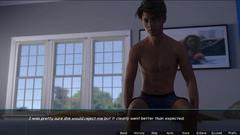 Visual Novels: Летний запах, часть 12 (маршрут подружки)