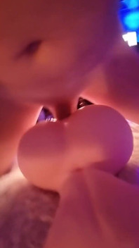 Big Dick Femboy Fucks the Cock of a Sexy Futa Sex Doll with Creampie