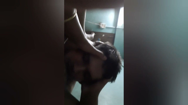 Illegal Couple: Eating My Girlfriend's Pussy so Hard