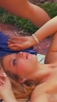Beautiful blonde gets tested in a porn video