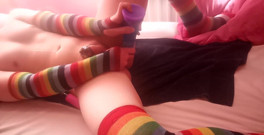 Rainbow Femboy: 딥 딥 트레이닝을 좋아하시나요? 노토사우루스의 심연 II가 돌아와서 내 안에 너무 쉽게 미끄러져