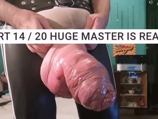 Monster meat studio: Umflătură see thru supradimensionată în piele