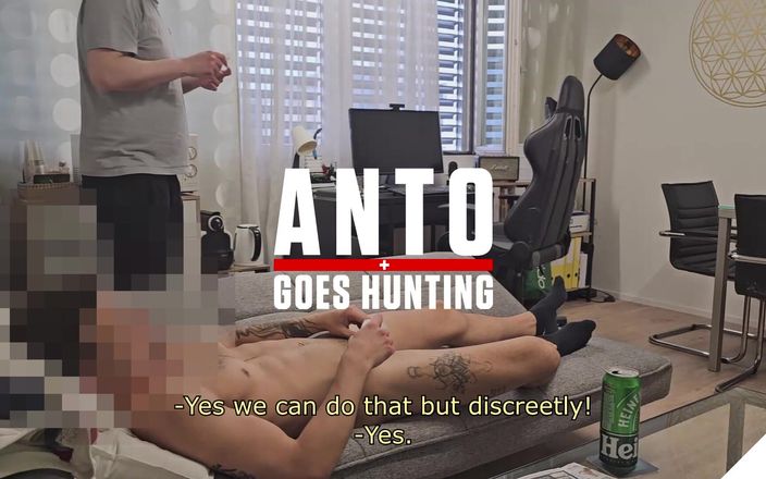 Anto goes hunting: Un mec hétéro sexy de la salle de sport convaincu