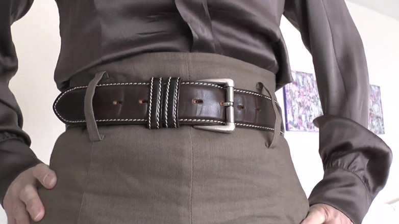 Lady Victoria Valente: Fitting tali pinggang yang mengujakan dengan Skirt Linen, Bahagian 2, Lady...