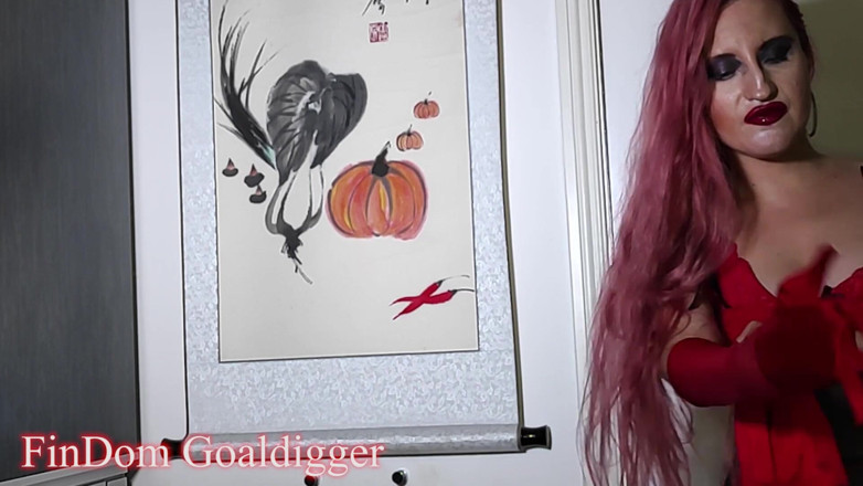 FinDom Goaldigger: Tetek merah jambu dimakan